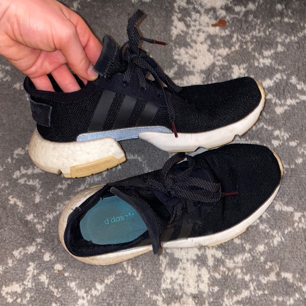 Adidas Black Athletic Shoes